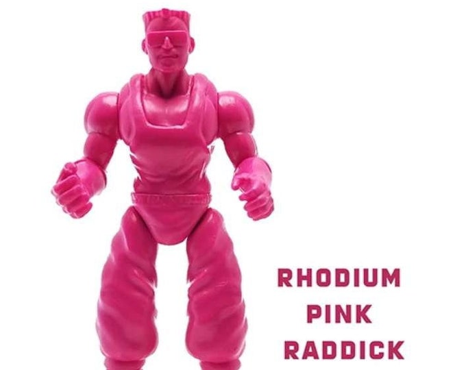 Glyos Knights of the Slice Rhodium Pink Raddick