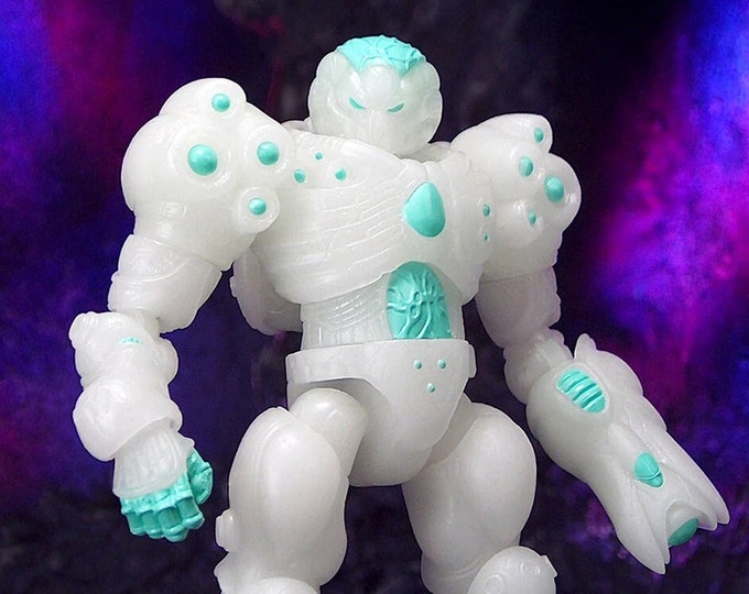 Glyos Knights of the Slice Glow in the Dark Gauss Armor Spectre