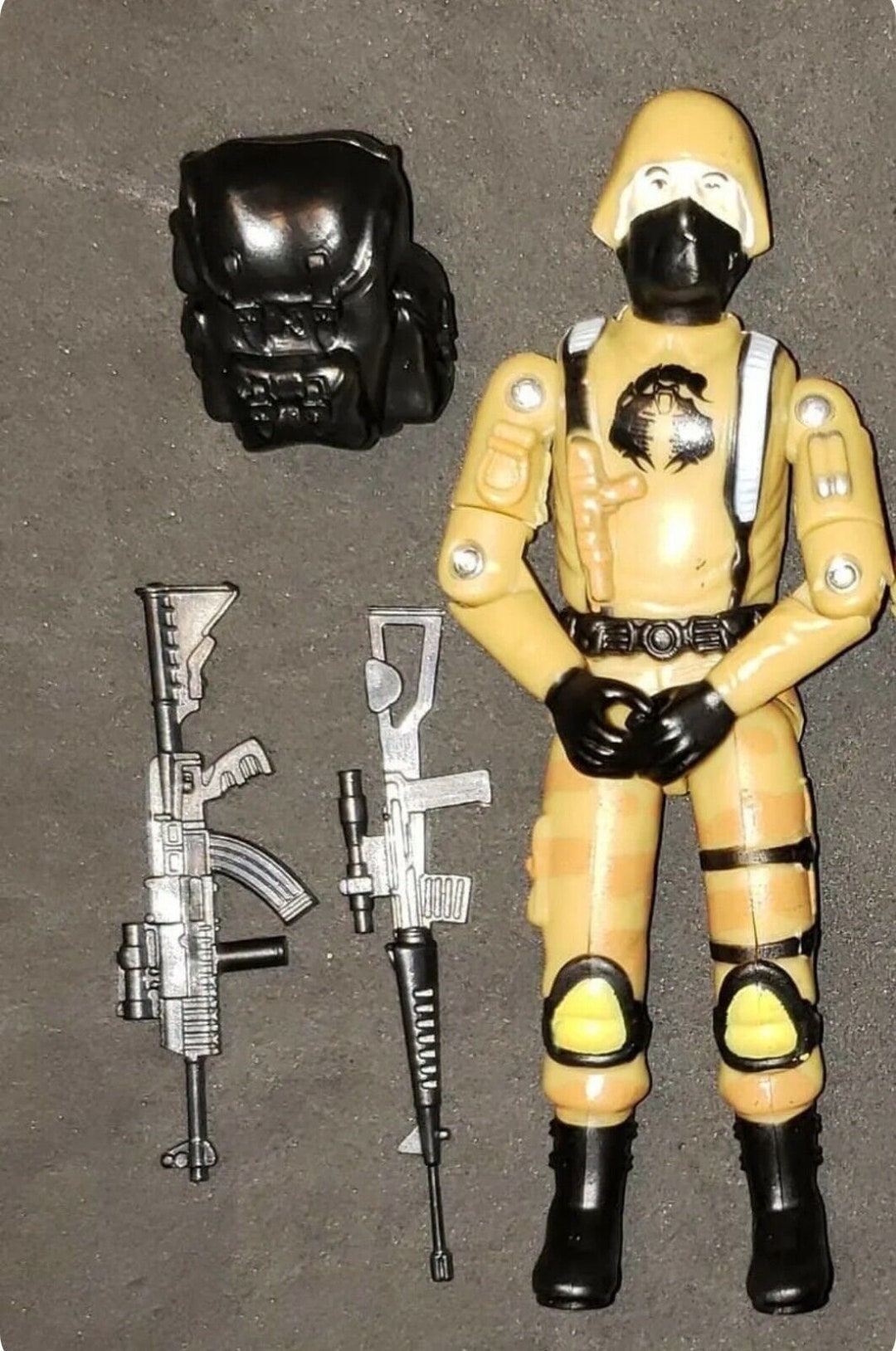 GI Joe Black Major Vintage Style Desert Scorpion Cobra Trooper - Etsy