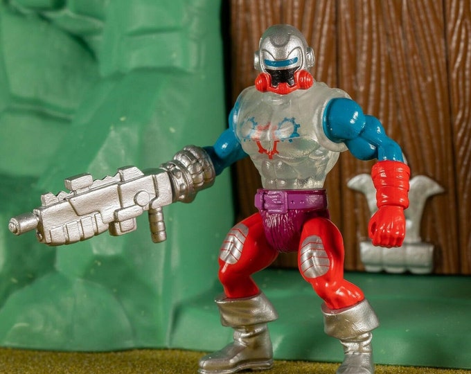 Glyos Battletribes Powercon Robo Warrior Motu Roboto Homage