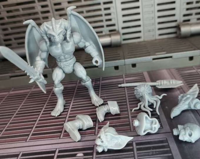 Glyos Warlords of Wor Battle Builder - Demigod Gray Power Con Exclusive