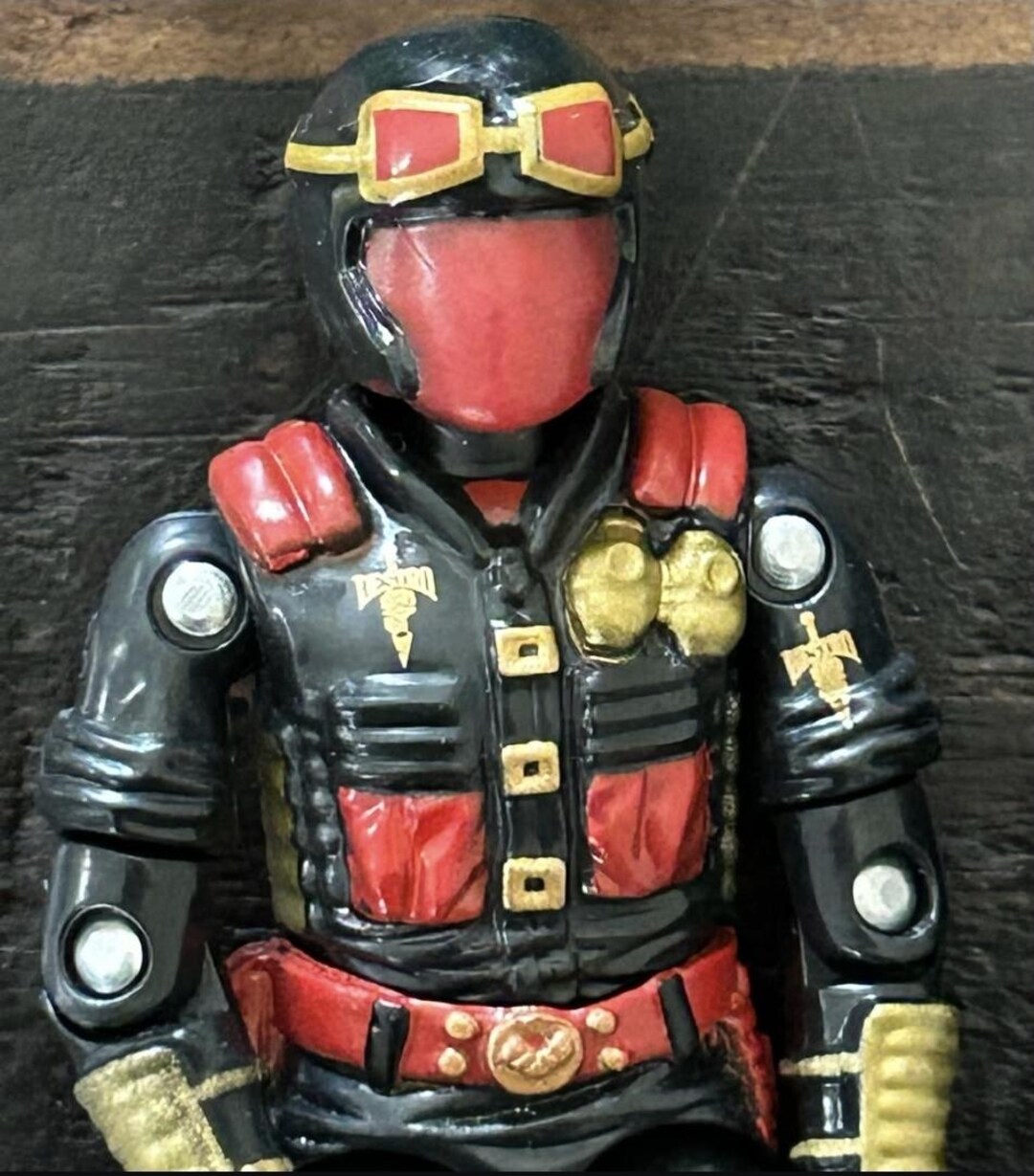 GI Joe Black Major Vintage Style Iron Destro Corp Viper - Etsy