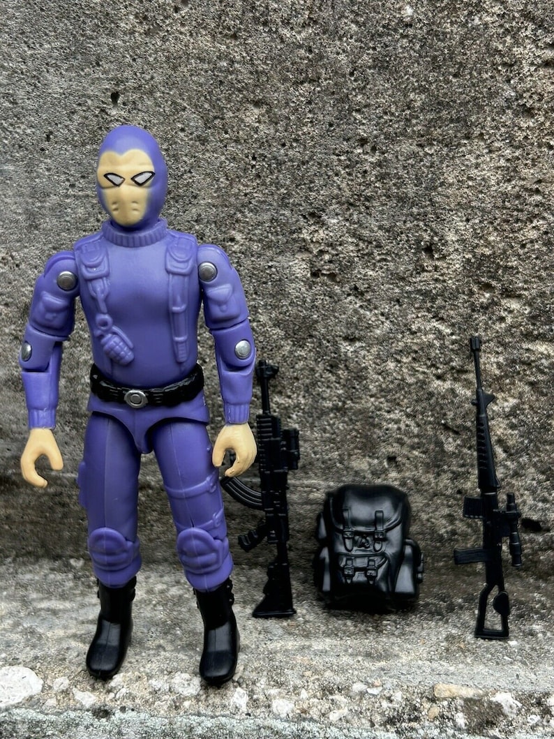 GI Joe Black Major Vintage Style the Phantom Invasor - Etsy