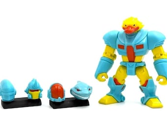 Glyos Rocom Toys Mighty Maniax Rubberwing Battle Beast Homage Action Figure