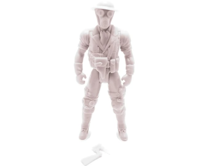 Glyos Knights of the Slice Desert Rat (v2) White
