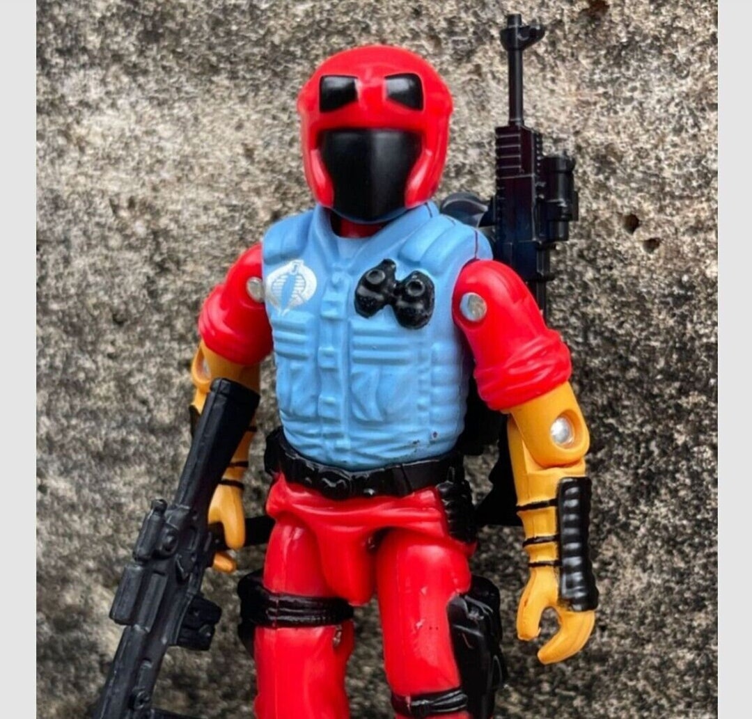 GI Joe Black Major Vintage Style Midnight Viper - Etsy