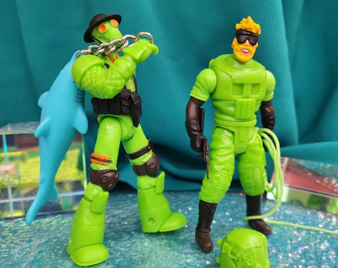 Glyos Knights of the Slice Dive Squad Green