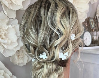 Hair Pins Wedding Hair Accessory Bridal hairpiece Bridal headpiece Wedding hair piece Pearl hairpins bridesmaid hair pins boho hairpiece