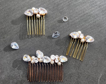 rhinestone hair comb for wedding, hairpiece for bridesmaid, bridesmaid hair pins, bridal hair comb