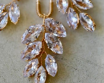 Swarovski Crystal Hair Pins for Bride, Rhinestone Hair Accessories for Wedding. Crystal Bridal Hair Pins. Bridesmaid Hair Pins with Crystals