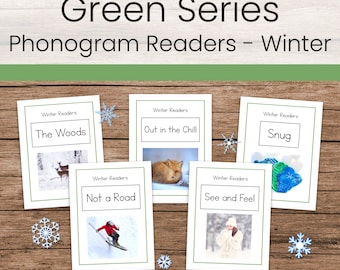 Winter Green Series Phonogram Readers (Montessori Decodable Books)