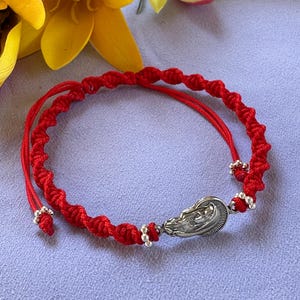 Red String Protection bracelet with Sterling Silver components!!!