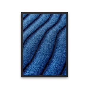 Blue Sand Dune Photography Print, DIGITAL Farmhouse Large Wall Art, Modern Farmhouse Decor, Landscape Print, Desert Poster