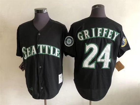 Throwback Seattle Mariners Ken Griffey Vintage Baseball Jersey