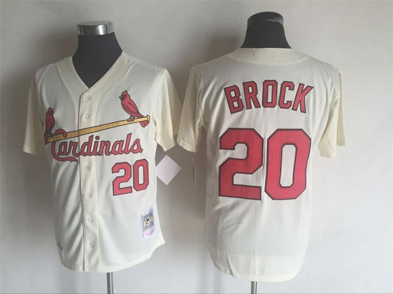 Throwback St. Louis Cardinals Lou Brock Vintage Baseball 