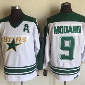 Mike Modano Signed Custom Dallas Stars Jersey JSA COA
