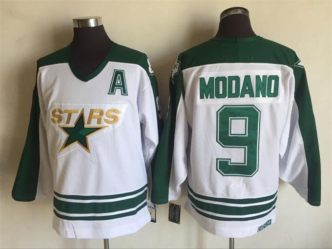 VTG 90s Dallas Stars Mike Modano Starter Sewn Hockey Jersey NHL White Mens  XL