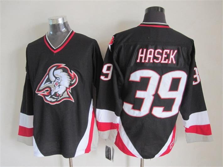 Dominik Hasek Autographed Buffalo Sabres CCM Vintage Jersey w/2X HART & 6X  VEZINA inscription - NHL Auctions
