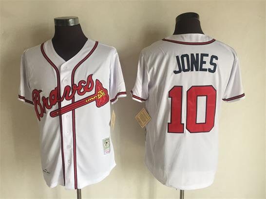 Braves Jones Jersey 