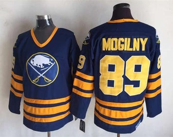 Alexander Mogilny Jersey - Buffalo Sabres 1992 Home NHL Throwback Jersey