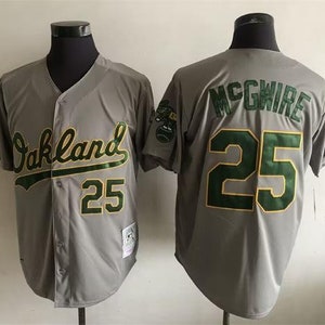 Mark McGwire Women's Oakland Athletics Home Jersey - White Authentic