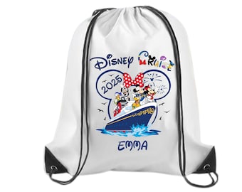 Custom Disney Cruise Bag – Personalized Disney Cruise Backpack for Disney Family Vacation, Disney Cruise Vacation Gift, Customized Backpack