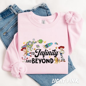 Sudadera Toy Story con cuello redondo / Gráfico Pixar "Hasta el infinito y más allá" imagen 4