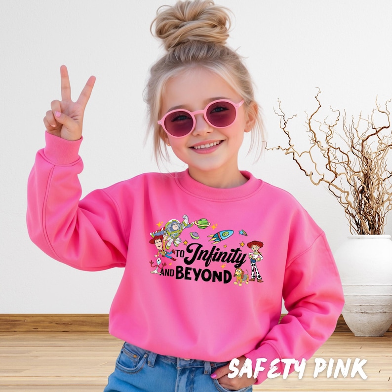 Sudadera Toy Story con cuello redondo / Gráfico Pixar "Hasta el infinito y más allá" imagen 3