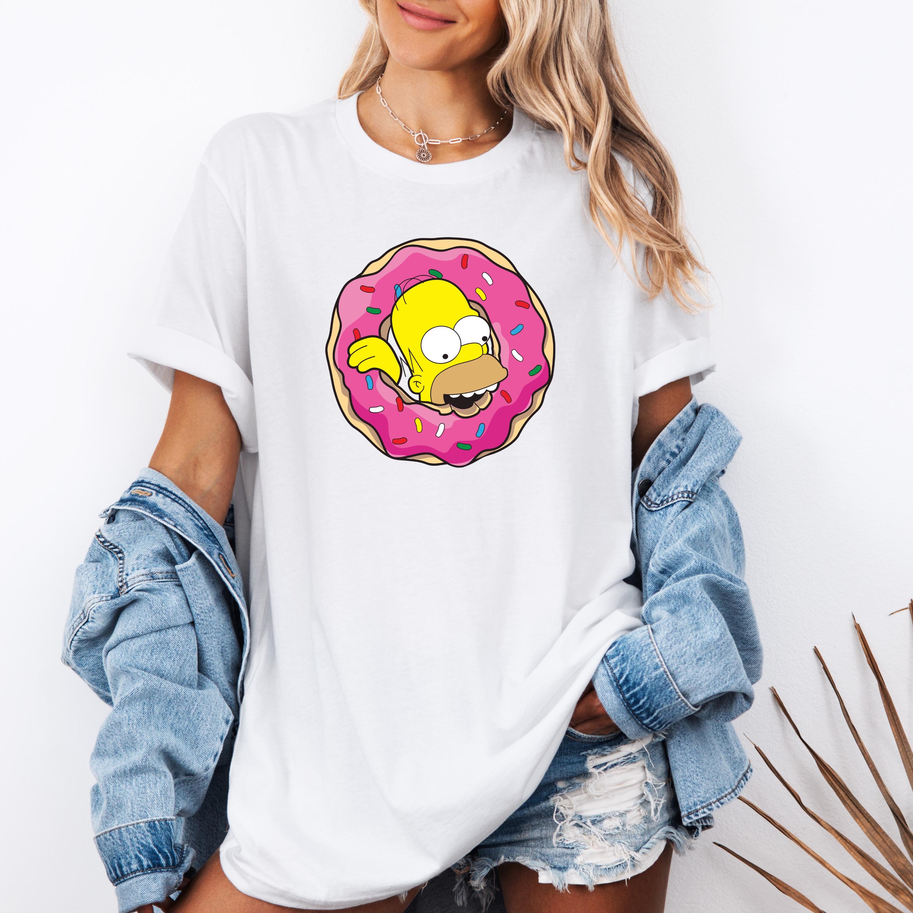 Simpsons Shirt - Simpsons Matching Family Shirts - Funny Homer Simpson Donut Shirt – Universal Studios Shirt - Simpsons Fan Gift
