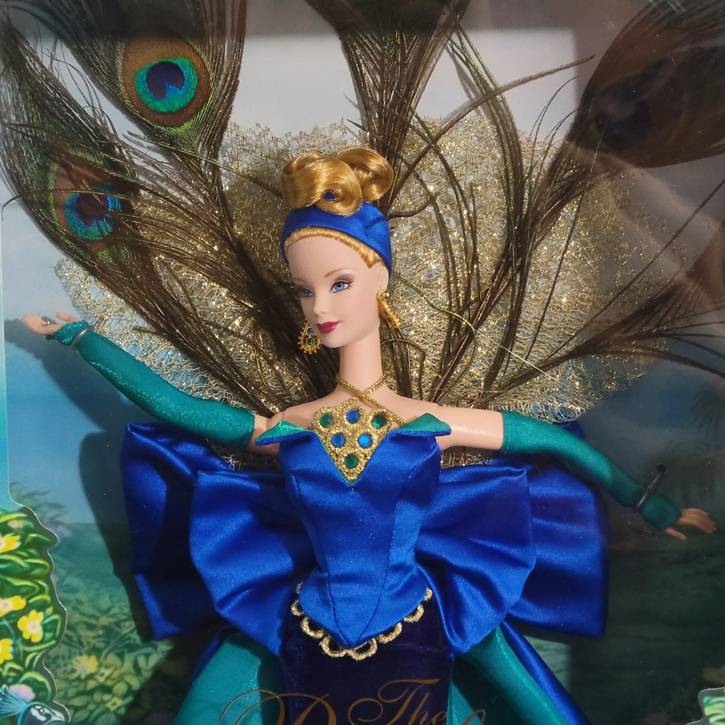 1998 the Peacock Barbie Birds of Beauty Collection First in - Etsy