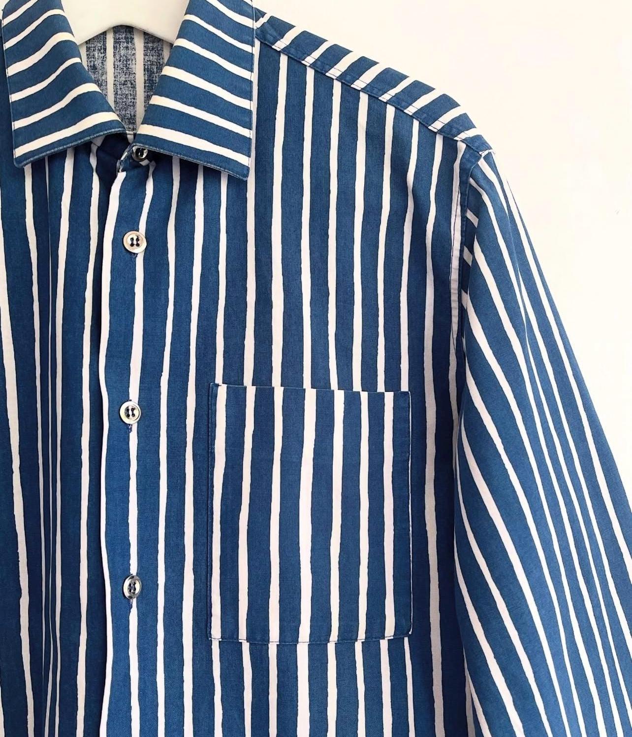 Marimekko XXL Striped Cotton T-Shirt Unused Women's Top
