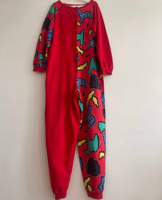 Vintage 70s 80s Finnish jumpsuit boiler suit romp… - image 4