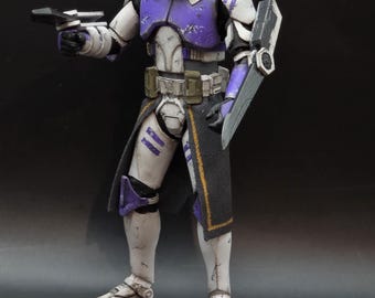 Soldado clon de la 327.ª división aerotransportada de Star Wars Black Series