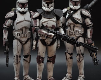 Soldado clon de la serie negra de Star Wars Thire, Jek, Rys