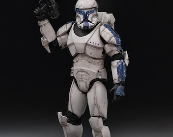 Comando clon voca de la serie negra de Star Wars