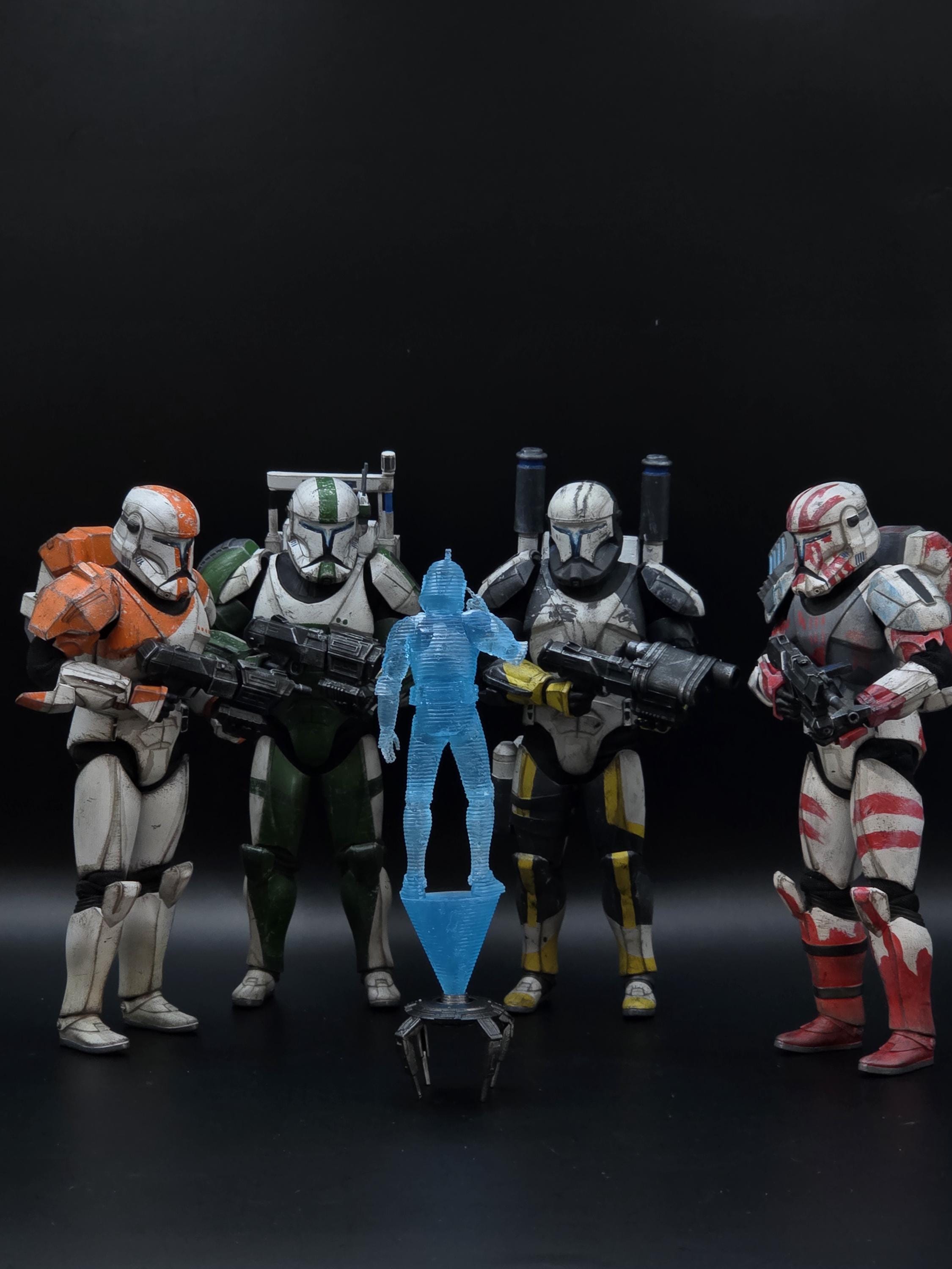 Star Wars Black Series Clone Commando Delta Squad - Etsy
