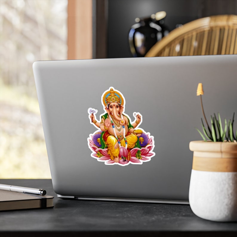 Ganesha Ganesh Ganpati Sticker Vinyl Decal Etsy