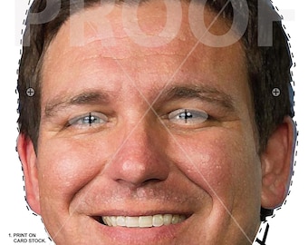 Ron DeSantis Halloween Mask: Political Costume (Digital Download)