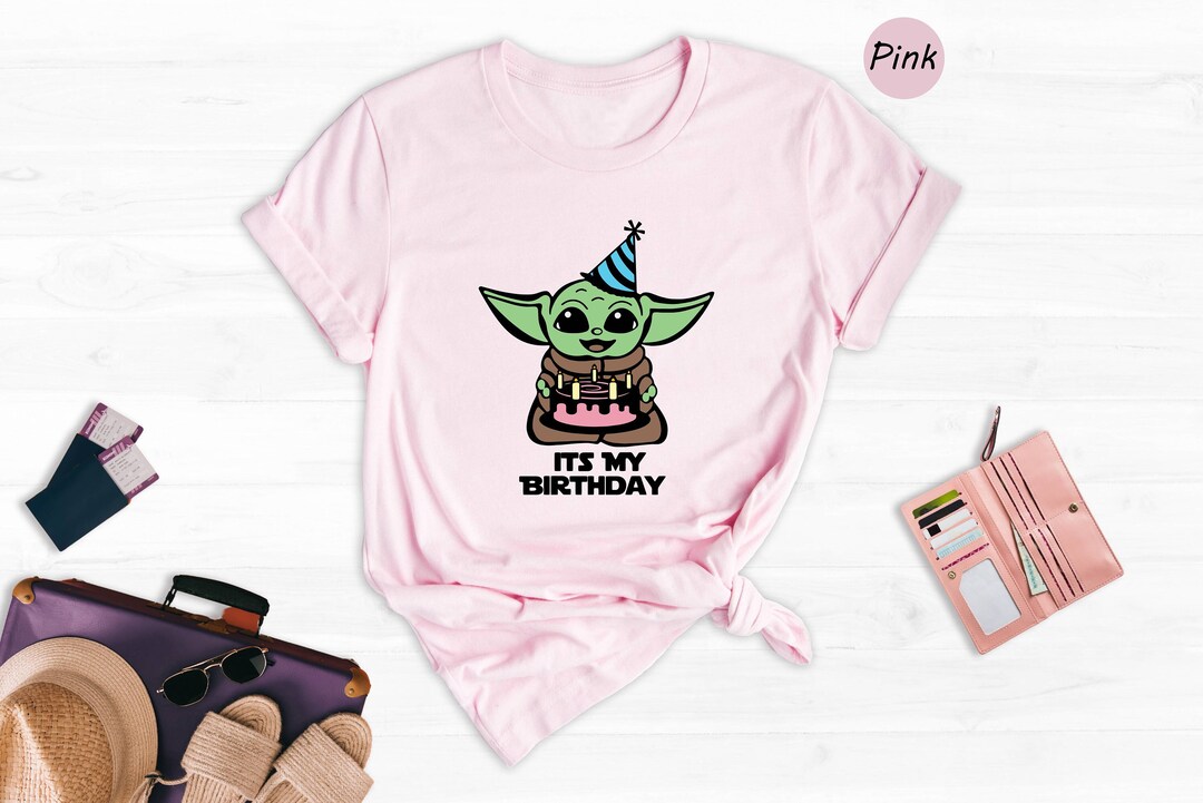 It's My Birthday Shirt Baby Yoda Birthday Shirt Yoda - Etsy