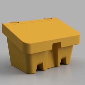 N Gauge Salt Bin for Model Railways 1:148 scale (STL file)