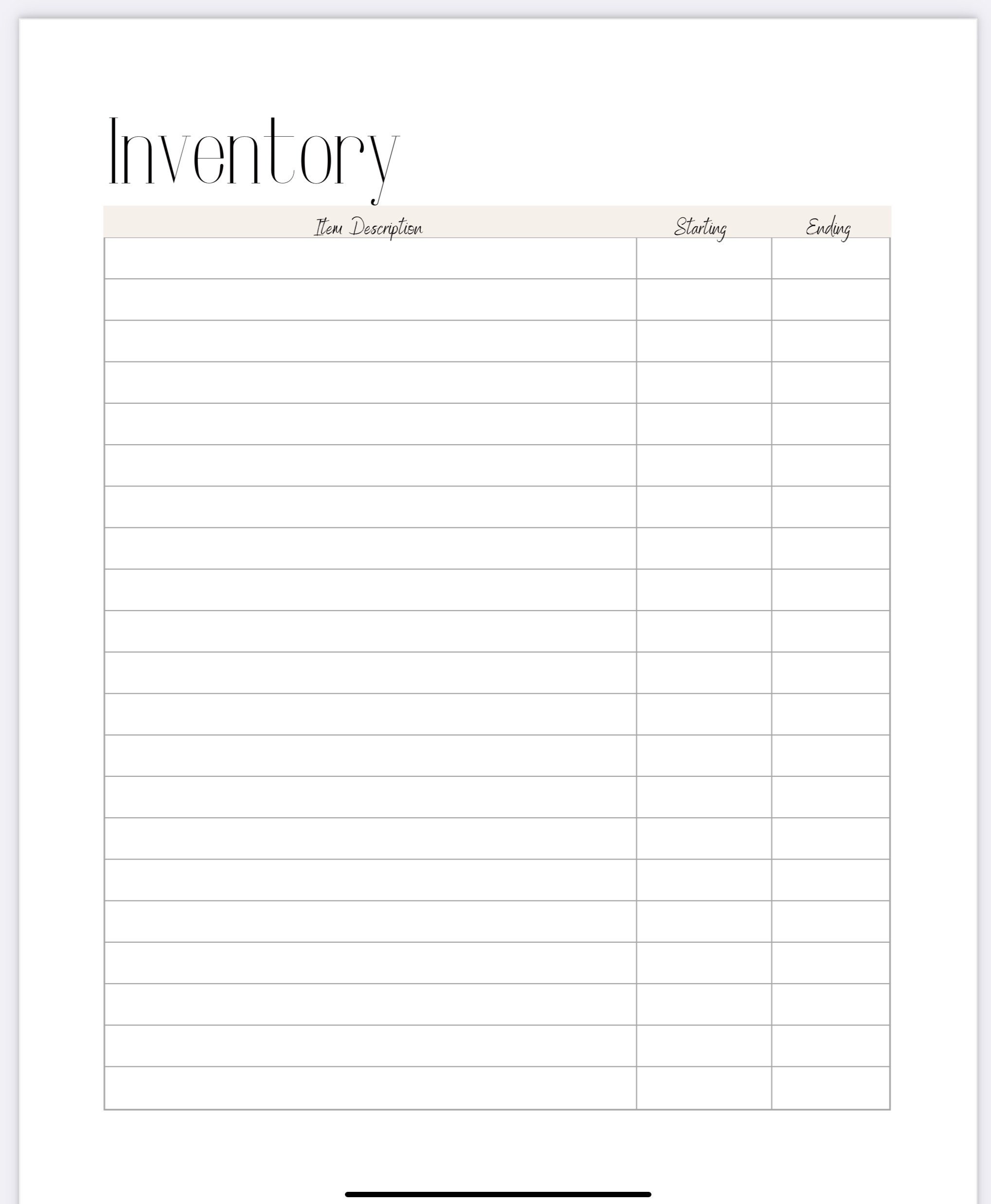 Pink Craft Fair Planner, Craft Show Templates, Inventory Sheet, Order ...