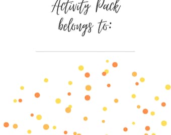 Thanksgiving Activity Pack for Kids, Homeschool Activity, Elementary School Activity, Activity Sheets, Coloring Pages, Fall Activity Pack