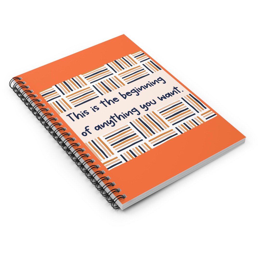 Inspirational Journal | Motivational Quote Notebook | Mental Health ...