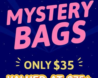 Mystery Press On Nail Bag 3 Full Sets + Nail Kit Included/Random Styles Surprise Box