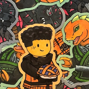 Ninja Stickers - Dragons Rising