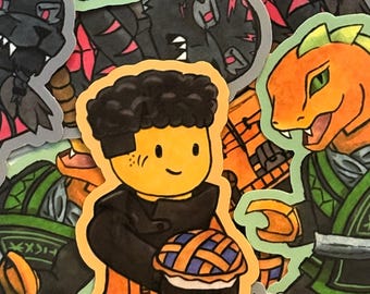 Ninja Stickers - Dragons Rising