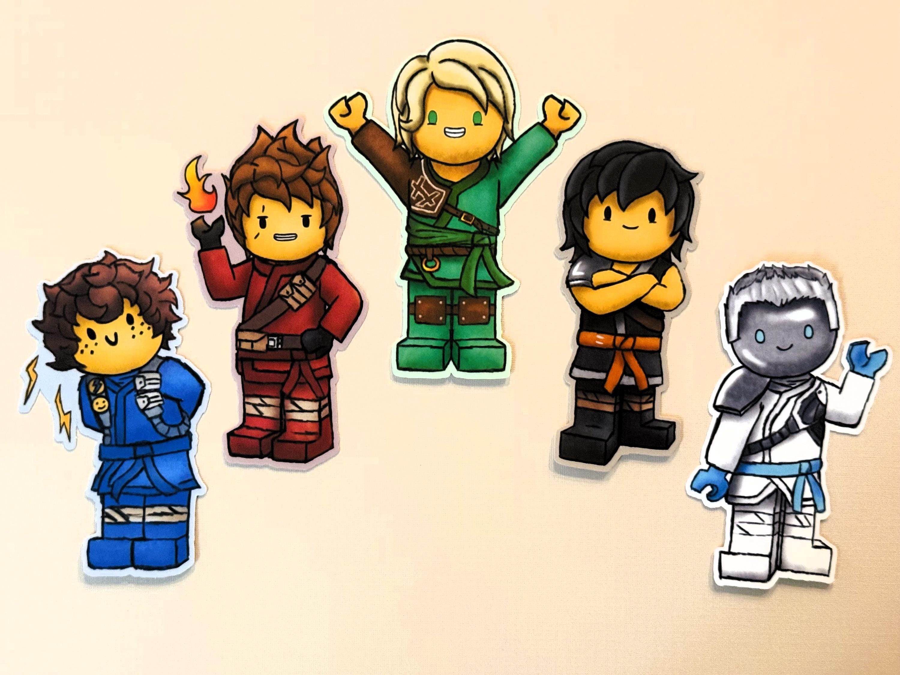 Groovy Sticker Ninja Ninja Stickers - Etsy