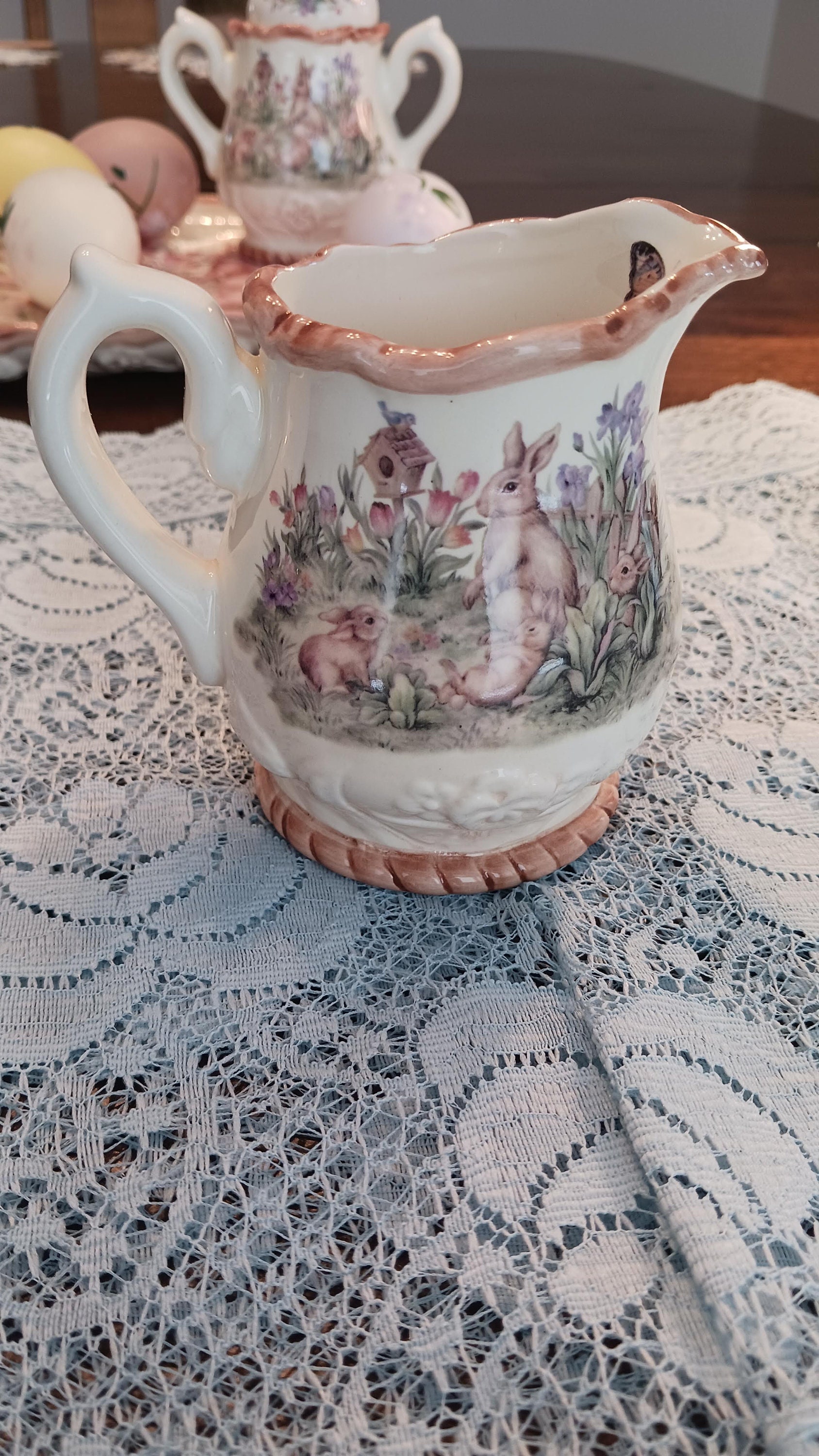 Cracker Barrel easter Treasures 6 Piece Tea Set Etsy