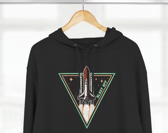 Vintage Spaceship Hoodie: Nasa Lover Gift, Aviation Apparel