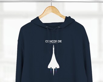 Concorde Aviation-hoodie: pilootcadeau, ruimtevaartkleding